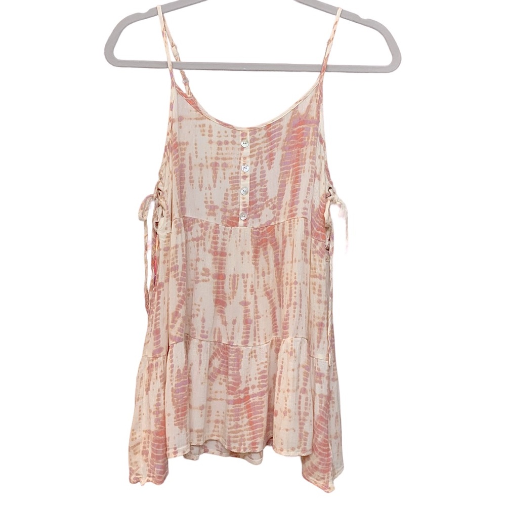 Living Doll multi tiered swingy tank Size M